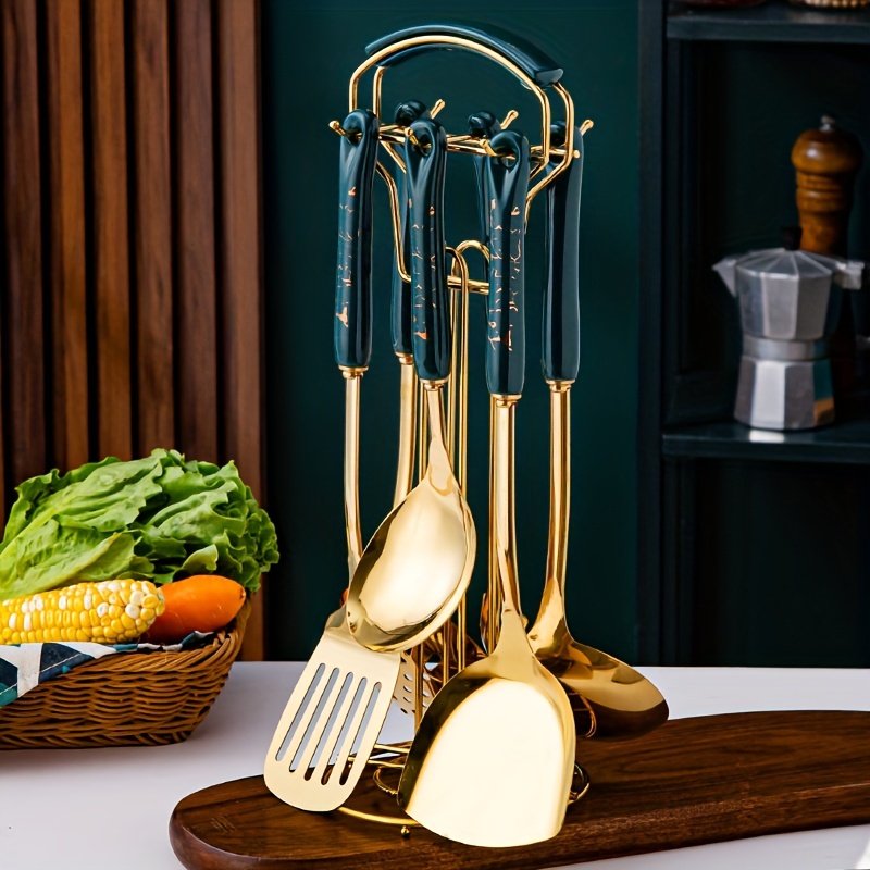 Nordic Light Luxury Kitchenware Set Ceramic Nonstick Cookware Set