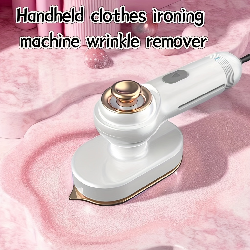 Portable Mini Ironing Machine, 180 Degree Rotatable Handheld Steam Iron,  Foldable Travel Garment Steamer for Home and Travel Electric Steam Iron -  Yahoo Shopping