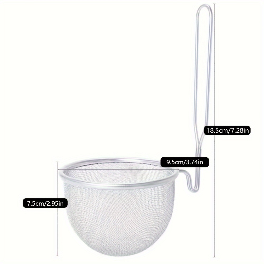 Pasta Basket Pasta Strainer Basket Mesh Strainer For Hot Pot - Temu