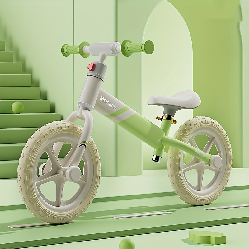 Bicicletas de equilibrio para bebés, bicicletas para niñas y niños de 1 a 2  años, regalo de navidad y cumpleaños, triciclo para niños, blanco