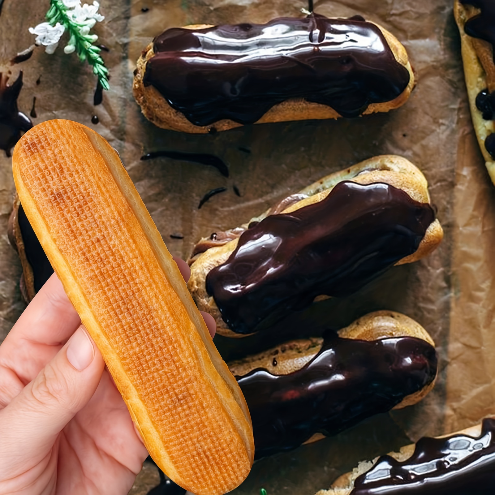 Moule en silicone Mini baguette bread