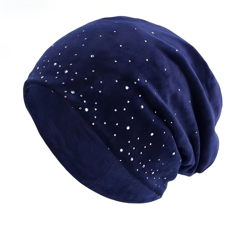 TEMU Bonnet en Flanelle Douce à Oreillettes pour Chaleur et