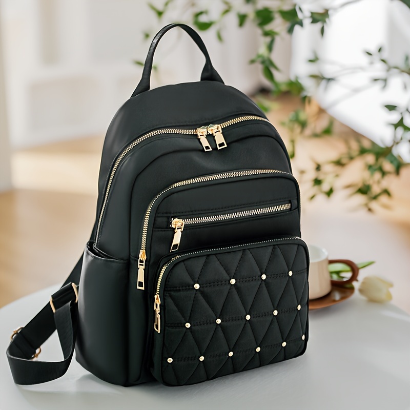 Temu Cute Small Zipper Backpack, Women's Geometric Pattern Backpack With  Adjustable Strap (7.5*6.3*2.23) Inch - Clothing, Shoes & Jewelry - Temu  11.99