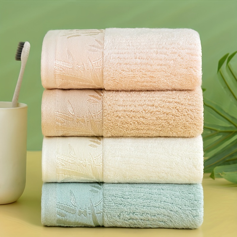Premium Waffle Bamboo Hand Towels Natural Sustainable - Temu