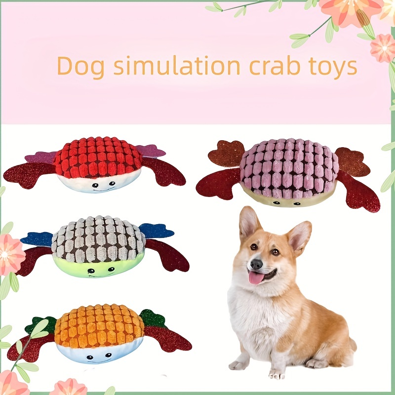 Juguetes interactivos para perros de cangrejo que se arrastran, juguet -  VIRTUAL MUEBLES