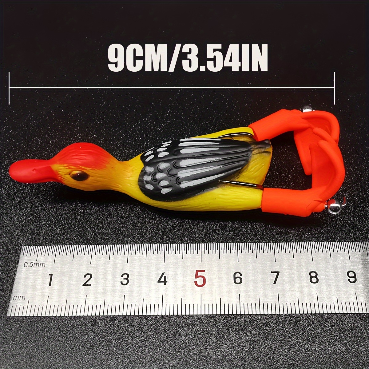 Duck Lure 9g 5cm Duck Fishing Propeller Soft Baits - Proberos