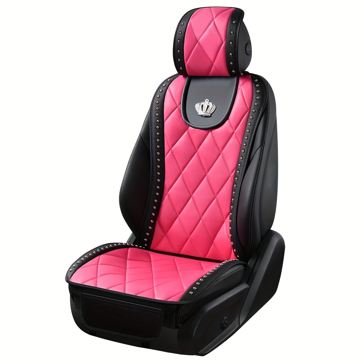 Fundas de asiento de coche rosas / Fundas de asiento delantero para coche  para hombres / Funda de