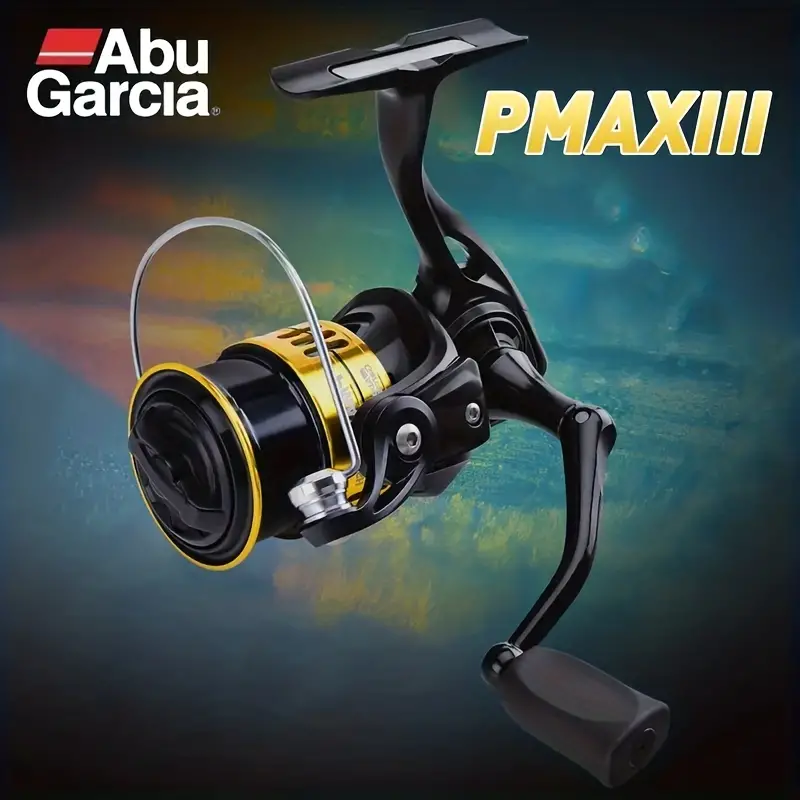 * PMAX Third Generation 7+1BB Spinning Reel, 7.2:1 Gear Ratio Aluminum  Alloy Fishing Reel For Long Casting