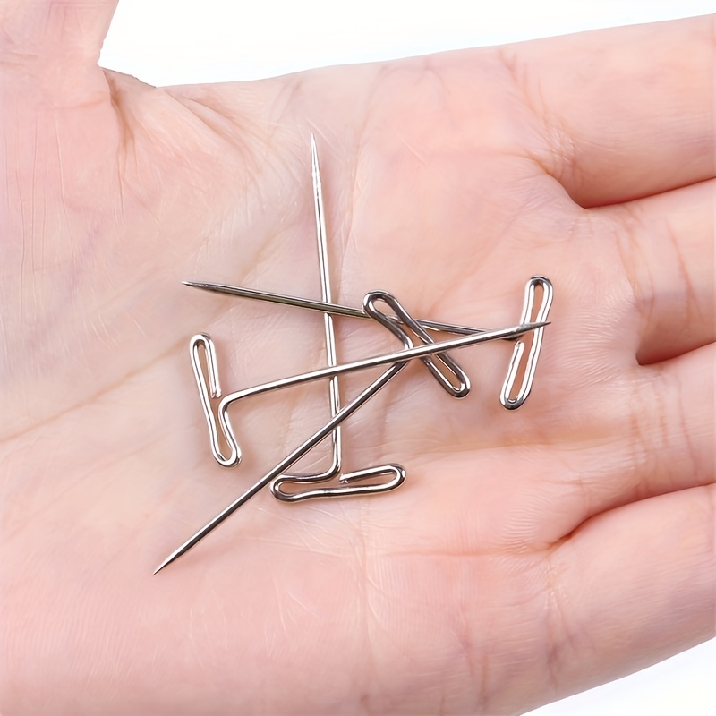 T pins Long Silver T Shape Needles Pin For Wigs Mannequin - Temu