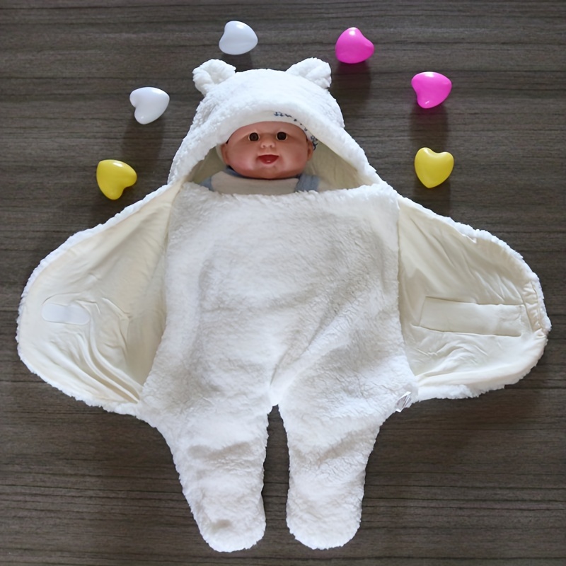 Soft & Warm Newborn Baby Bear Blanket Sleep Sack