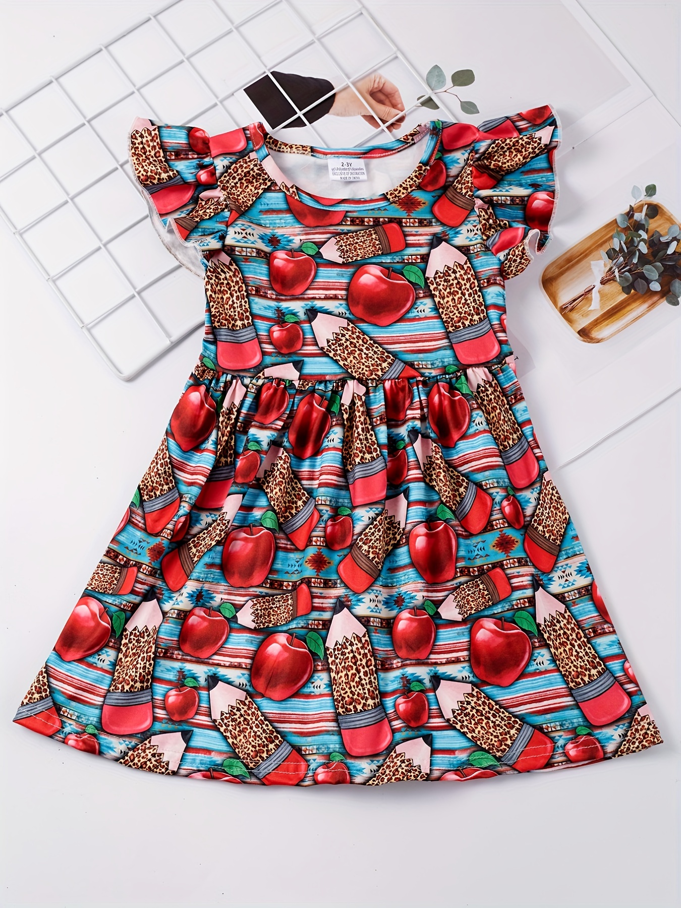 Back to School Pencil Girl Dress