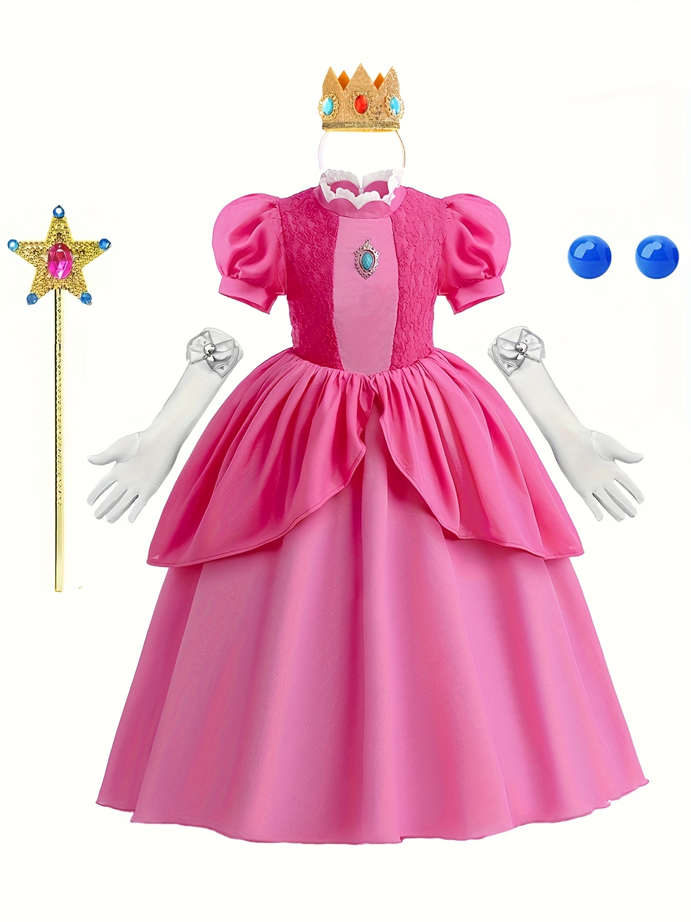 Princess peach shop dress up