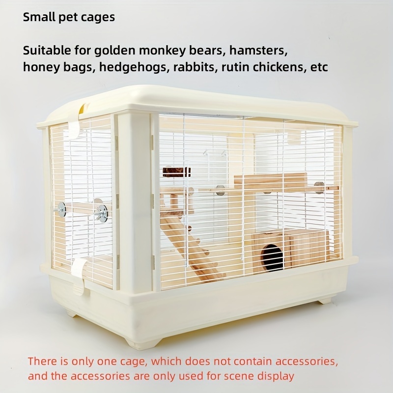 Cage à Lapin - Cage pour Lapins pour Petits Animaux D'Intérieur