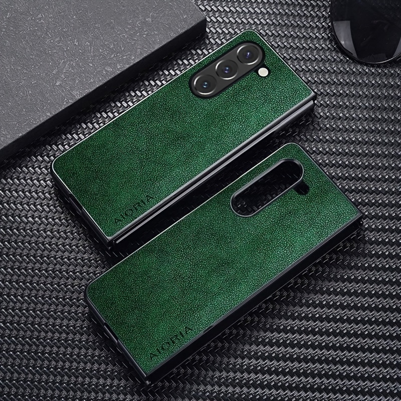 Premium Leather Galaxy Z Fold 2 Case / 6 Colors / by 