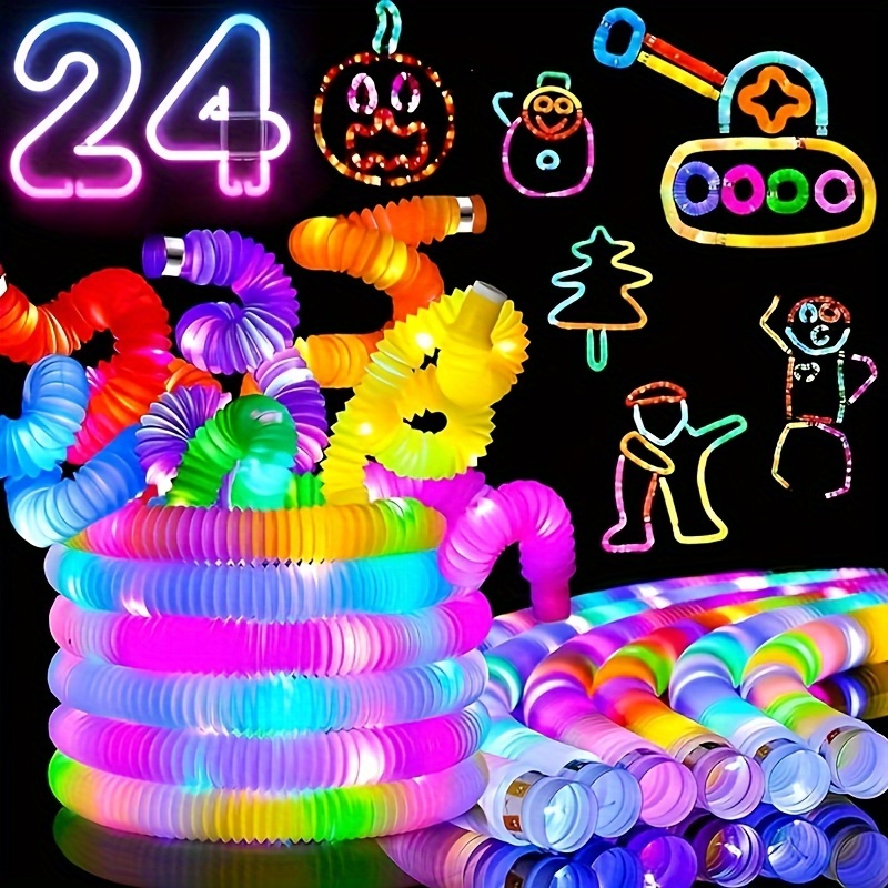 Fancy 20 Pcs 12 Inch UV Neon Glow Balloons Blacklight Reactive