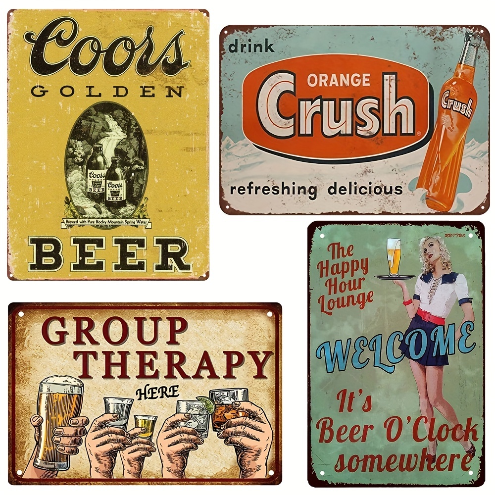 Vintage Metal Tin Signs - Temu