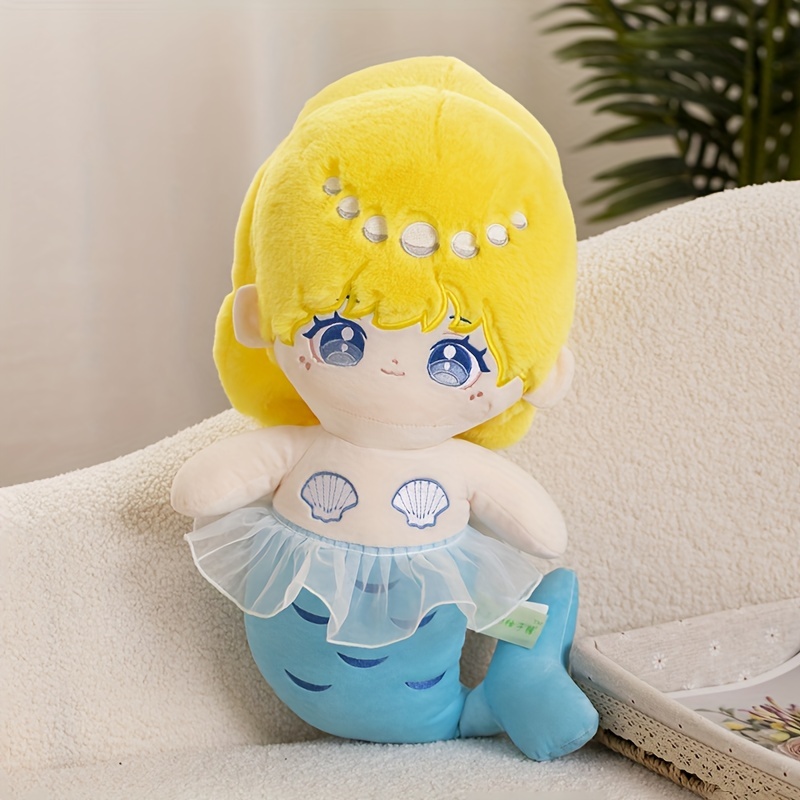 Mermaid Plush Doll Stuffed Animal Stuffed Toy Marine - Temu