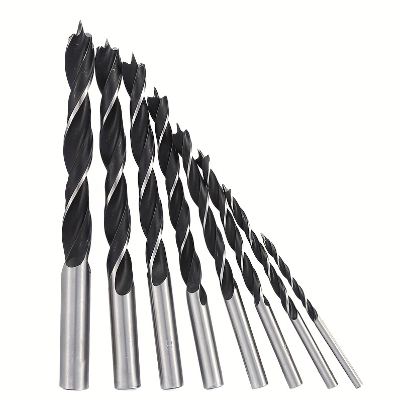 High Carbon Steel Drill Bit, Abrasion Resistance Good Durability Twist  Drill Bits Hand Drill Accessories 8Pcs Easy Use Shank High Carbon for  Repair