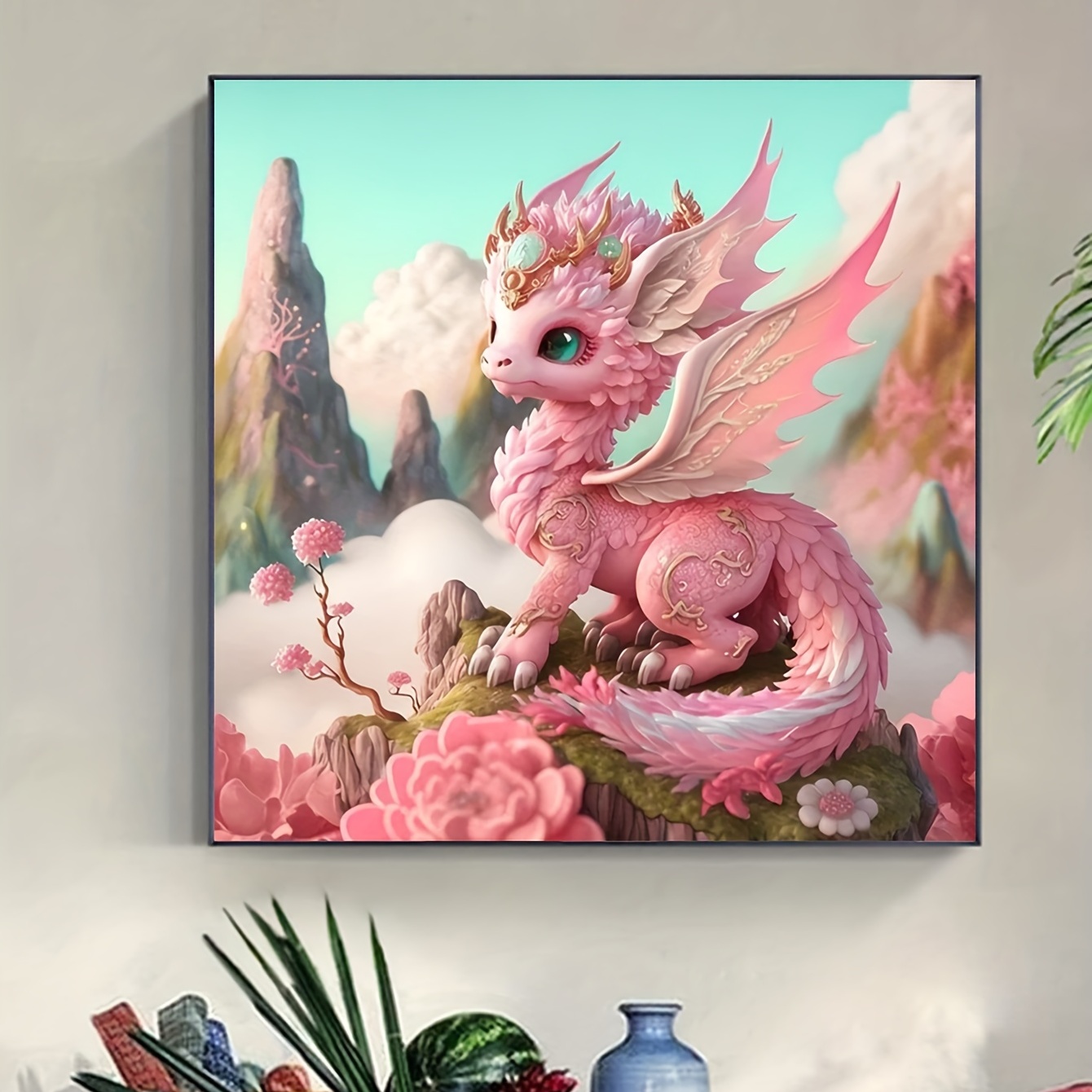 5d Diamond Painting Dragon Diamond Embroidery Full Handicraft