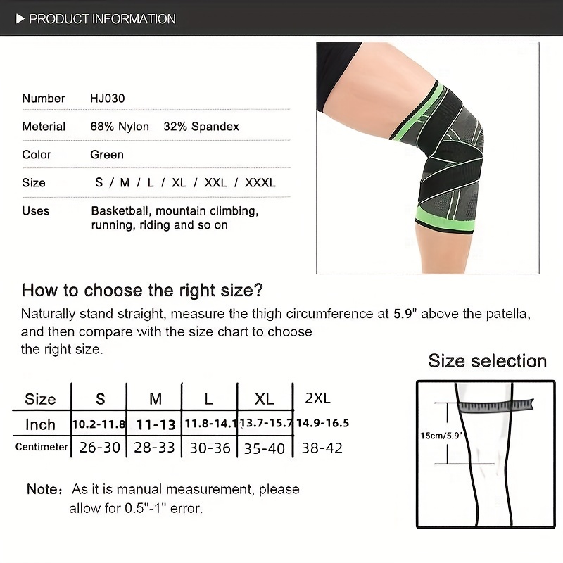 Knee Brace: Get Relief Knee Pain Compression Sleeve Sports