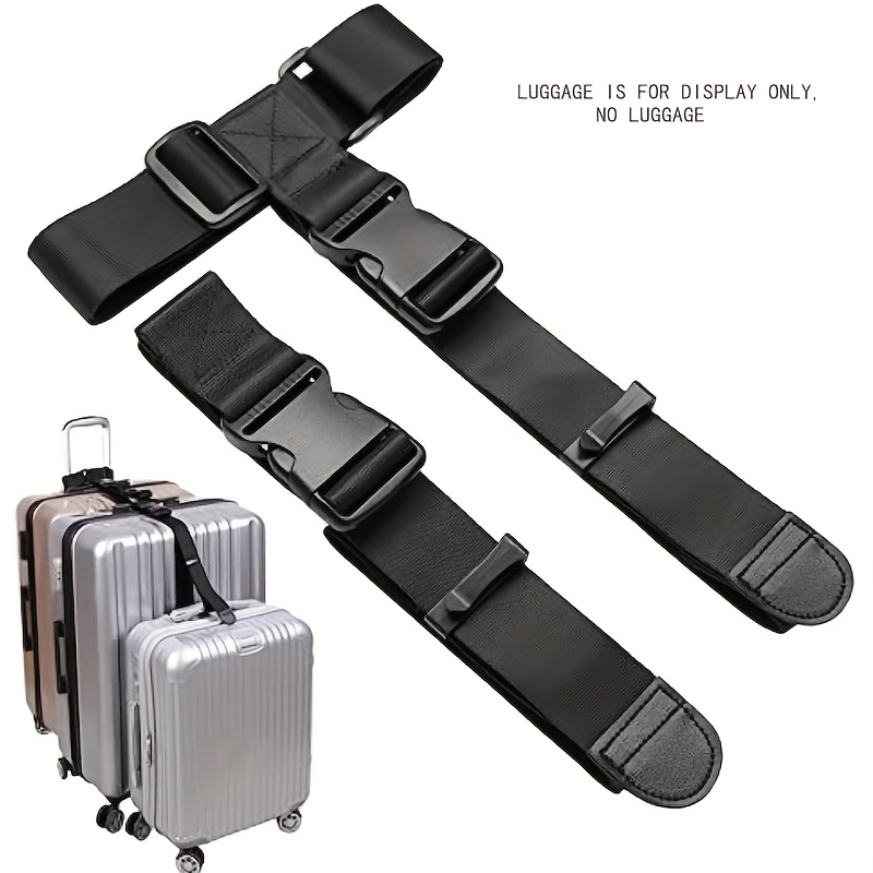 Luggage Straps Suitcases Tsa Approved Travel Belt Adjustable - Temu Canada