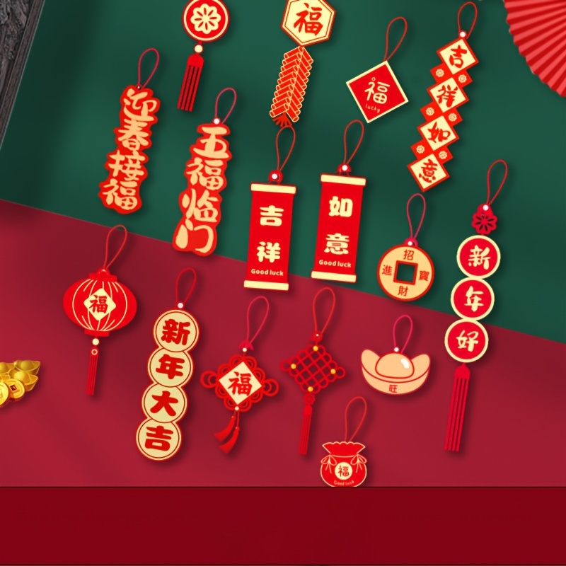 New Year Decorations Lucky Tree Pendant Suitable For Chinese - Temu