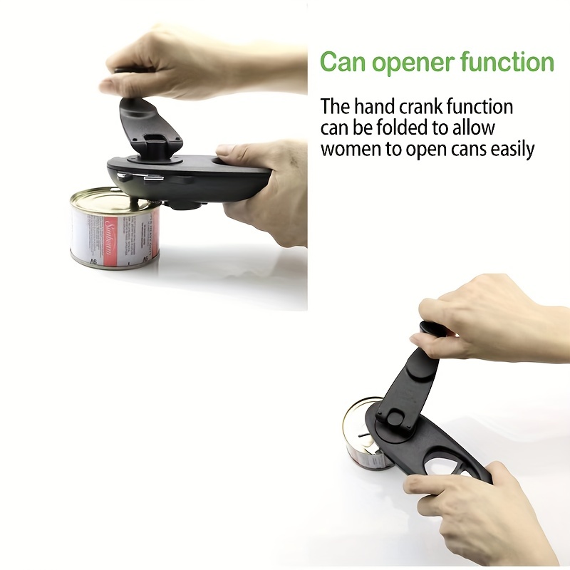 Can Opener Manual Can Opener Smooth Edge Opener Safe Side - Temu