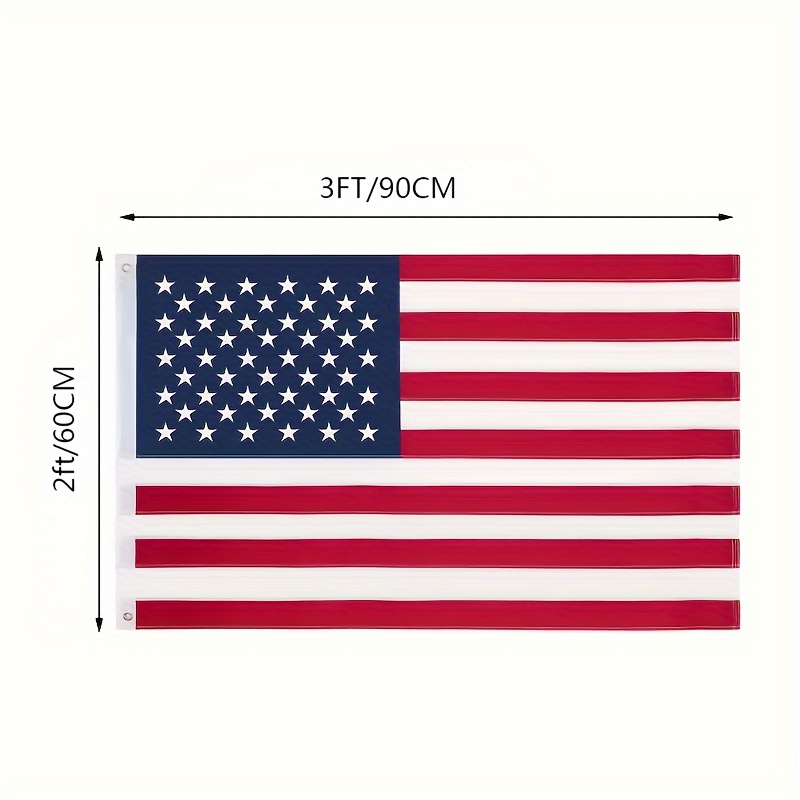 アメリカ国旗 3x5 フィート 屋外用 高耐久 1 個 屋外用 3x5 長持ち