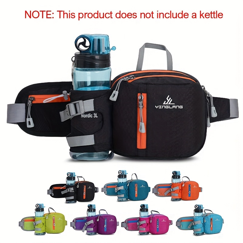

1pc Outdoor Multifunctional Waist Bag, Water Bottle Waist Bag, Mobile Phone Waist Bag, Cycling Waist Bag For Men And Women