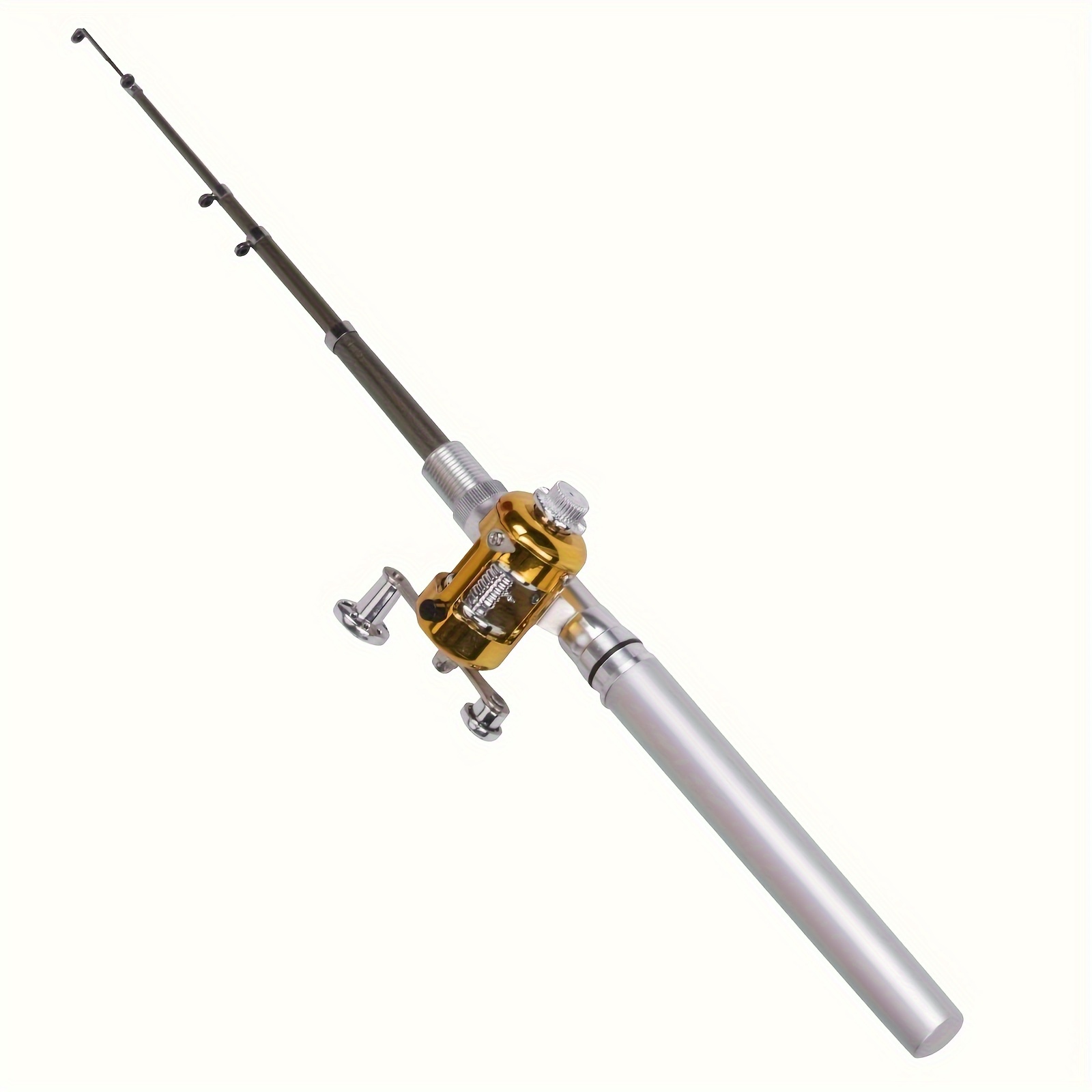 MINI Pen Holder Fishing Rod Ultra Short Sea Pole Portable Pocket