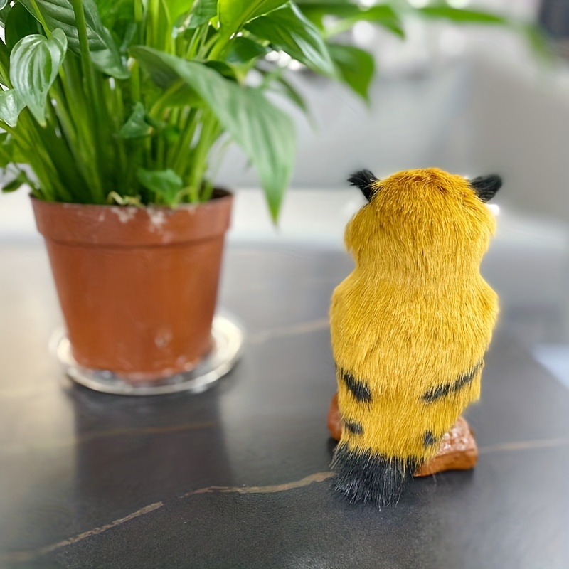 Owl Simulative Animal Plush Toy For Children Christmas Tree - Temu