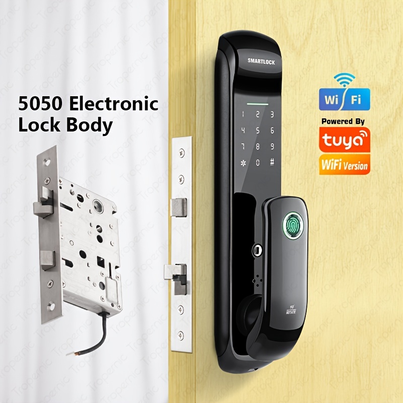 Smart Door Lock with WiFi & Fingerprint