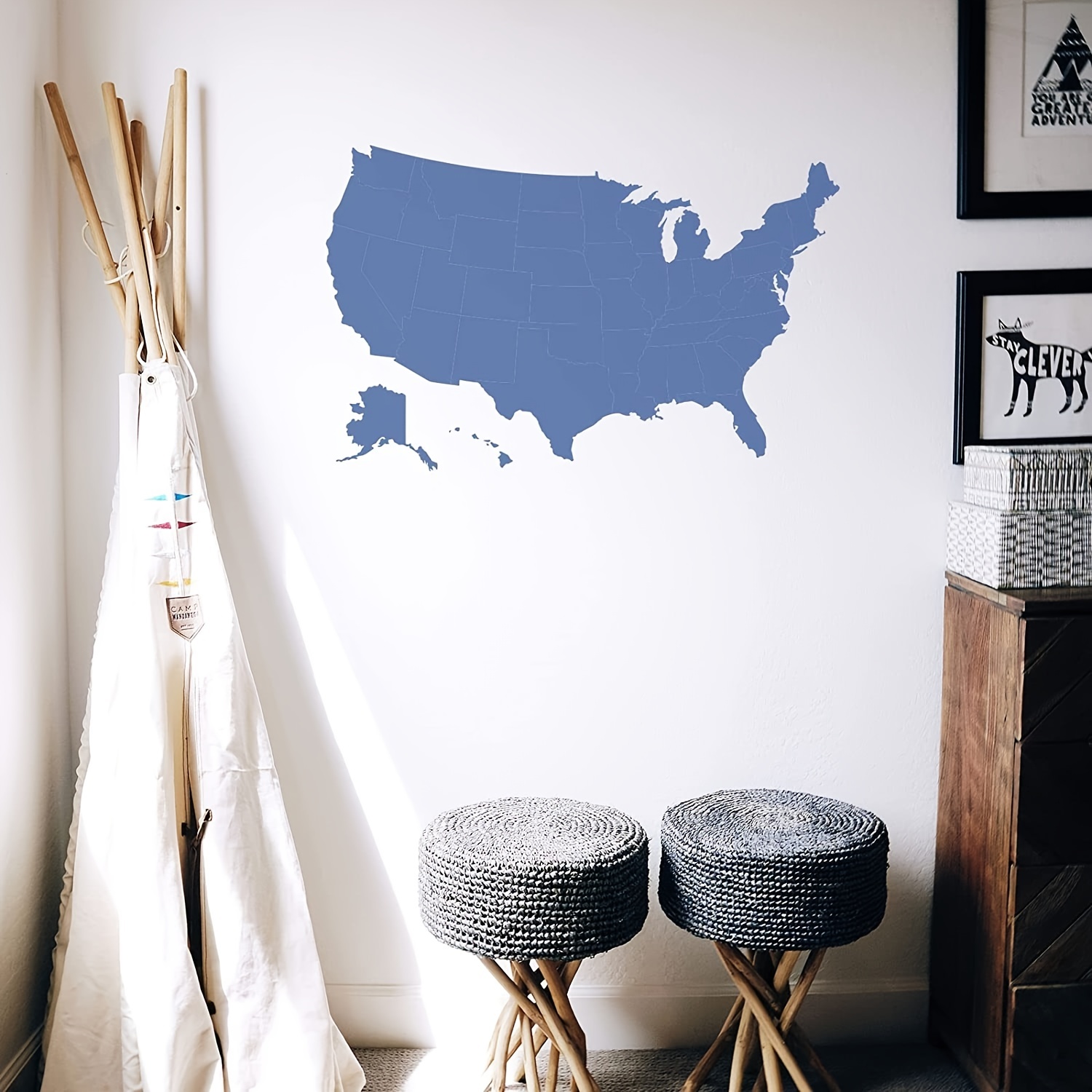 Usa 45 States Pattern Stencil United - 417746c5835ba0eba7dbbefc0622e450 