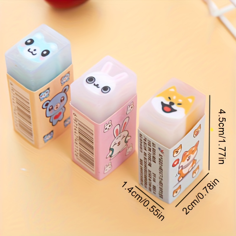Cute Erasers School Supplies, Cute Eraser Kids Animal
