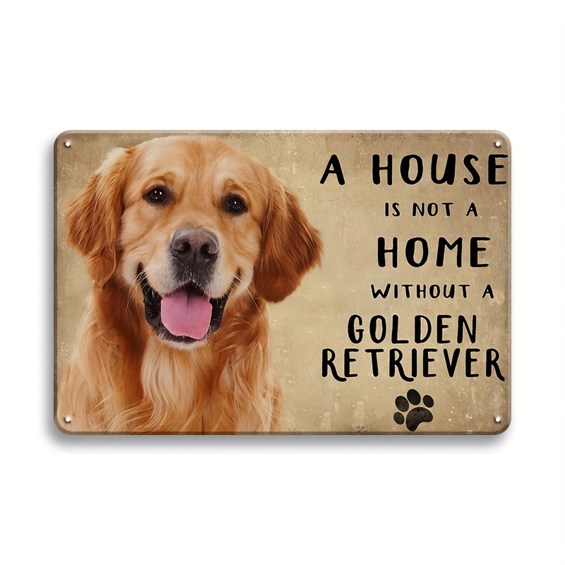 Its Not-a Home Without A Golden Retriever Doormat - simplexgift