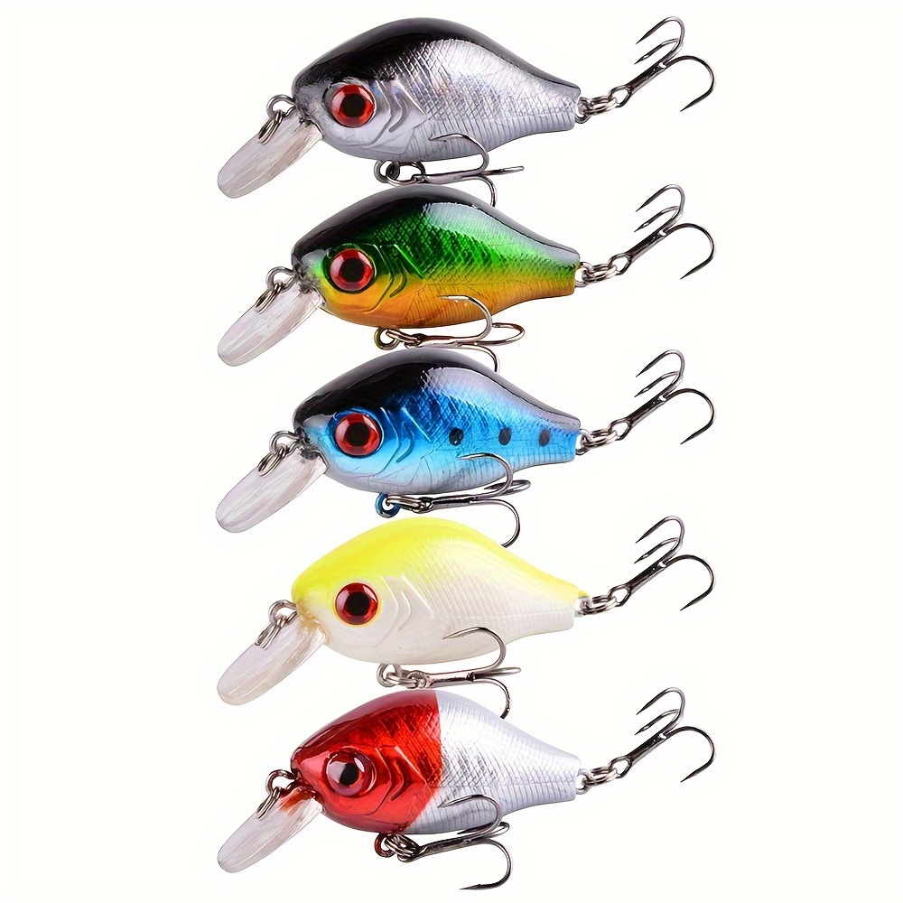  Señuelos de Pesca Crankbait Agua dulce Agua de mar