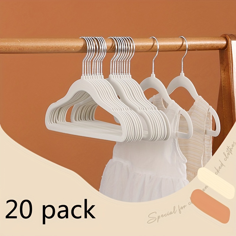 Bagail Children's Clothes Hangers Kids Non-Slip Hangers Baby Hangers I