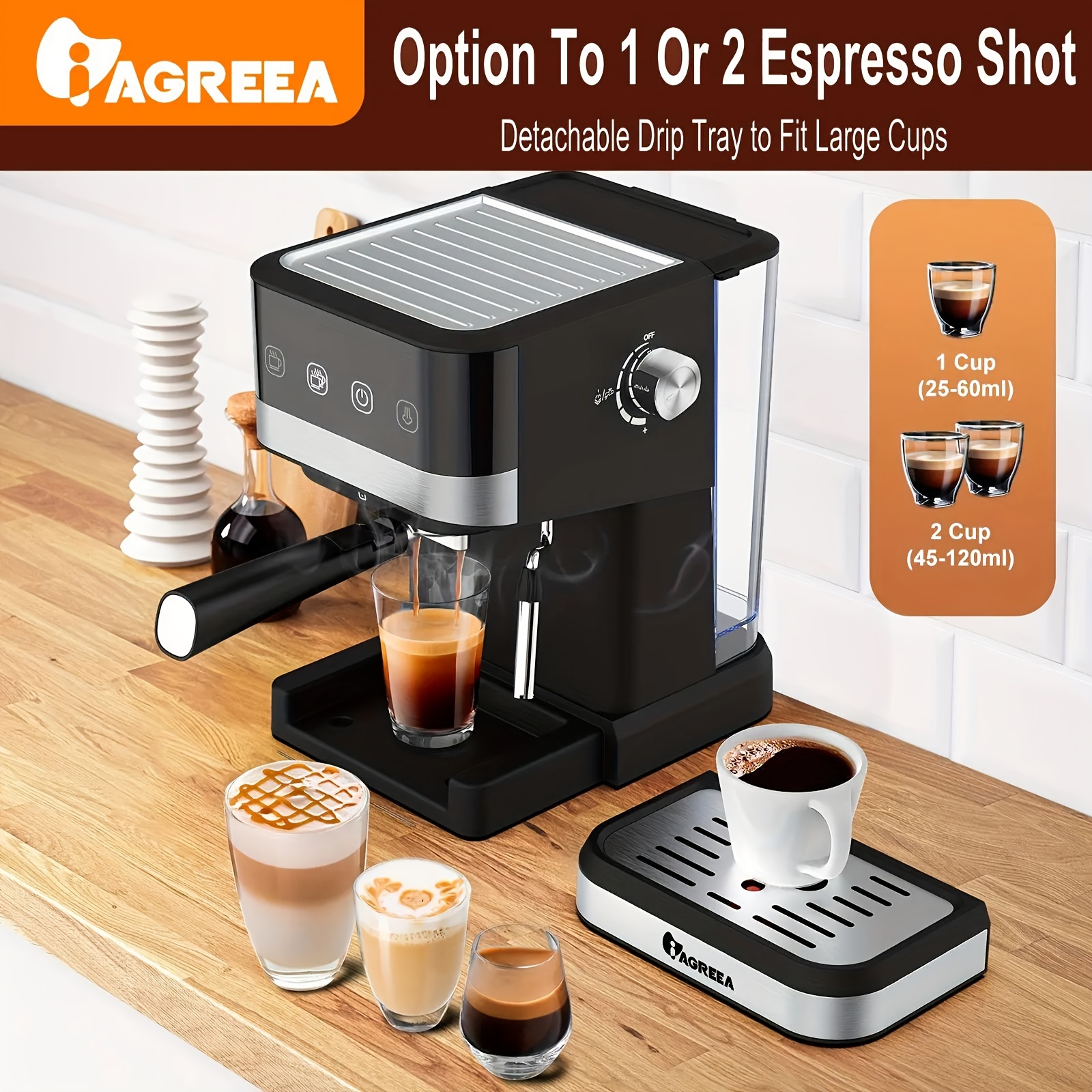 Cafetera Espresso 1,5 litros