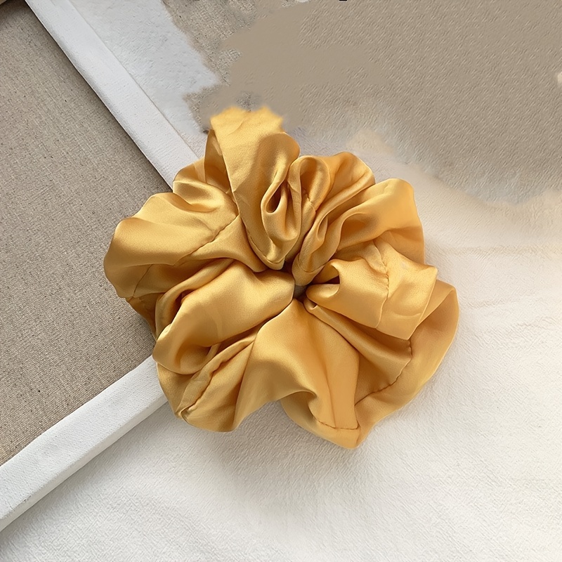 Oversized Satin Silk Extra Large Scrunchie XXL Big Scrunchy Hair Ties