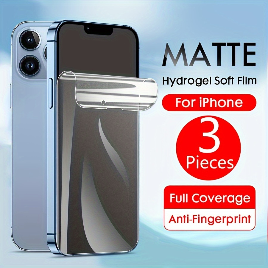 Protector Pantalla Mate Para iPhone 12/ Pro/ Max / Mini