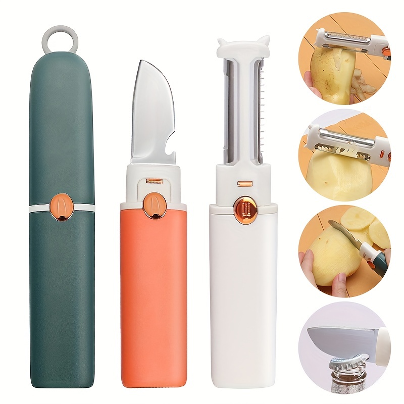 Fruit Peeler, Metal Vegetable Peeler, Potato Peeler, Fruit Cutter,  Multifunctional Vegetable Cutter, Reusable Melon Planer, Fruit Skin  Scraper, Kitchen Tools - Temu