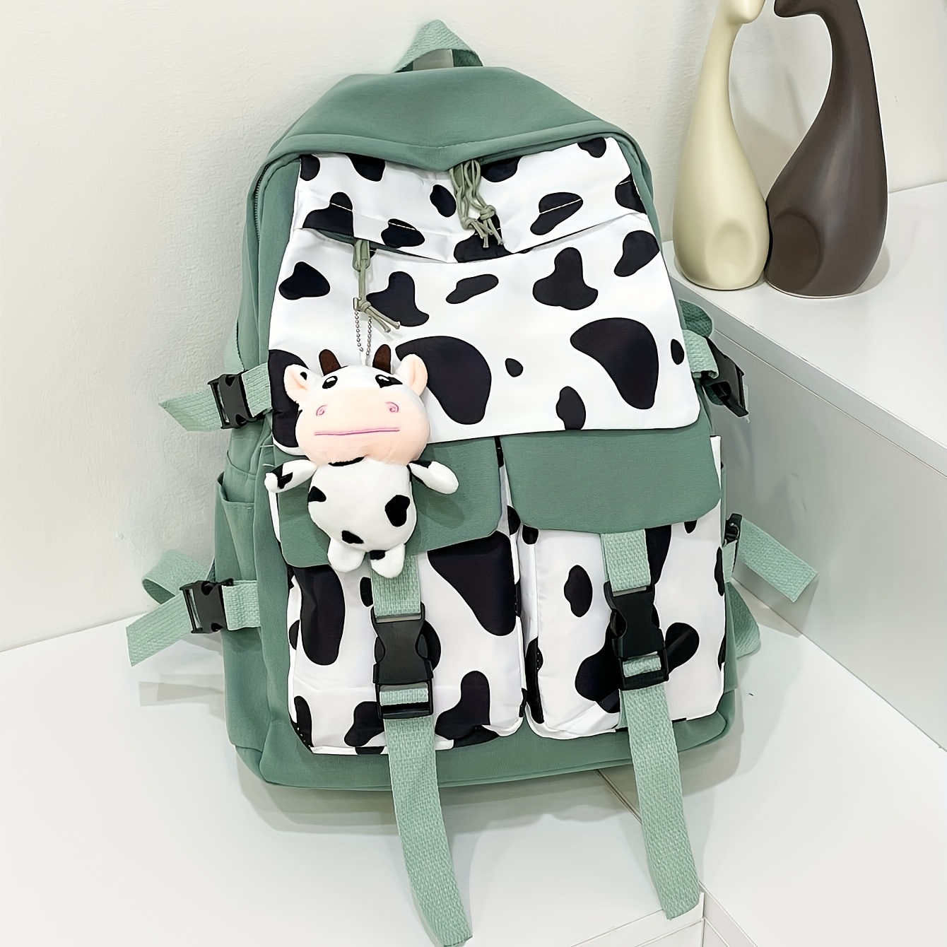 Farmhouse Cow Print Tote / Rainbow Cow Print Bag – Farmhouse for the Soul