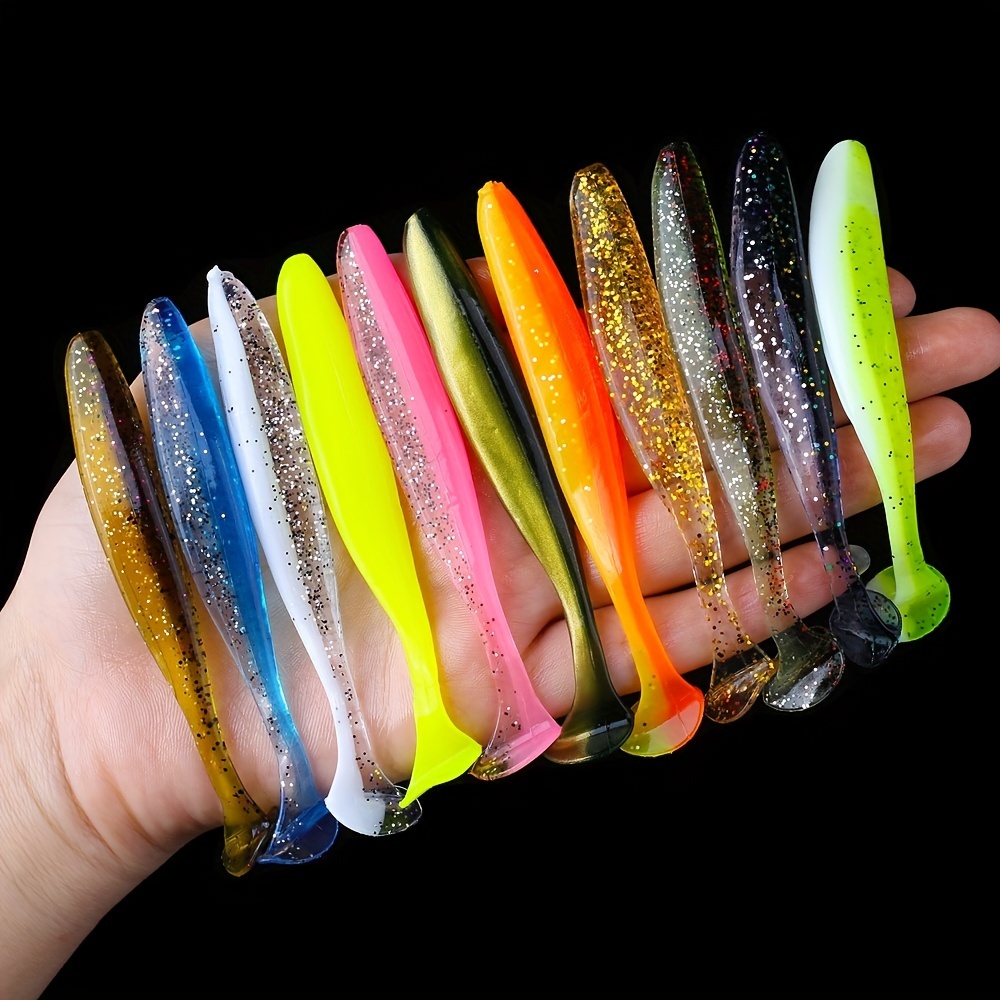 Silicone Soft Fishing Lures Bass Soft Paddle Tail Fishing - Temu Spain