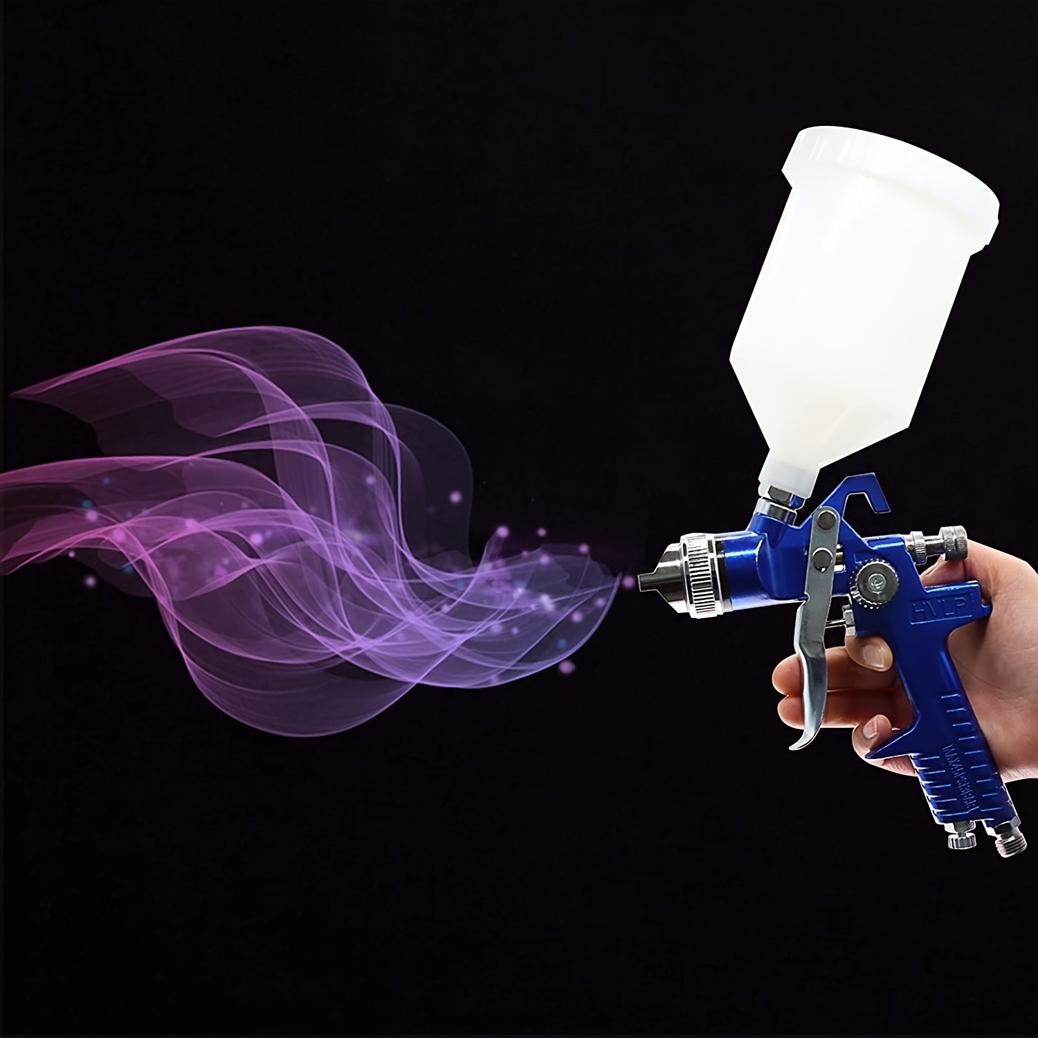 Pistola MINI de pintar para coche pintura compresor aire 100 ml - 0,8 mm