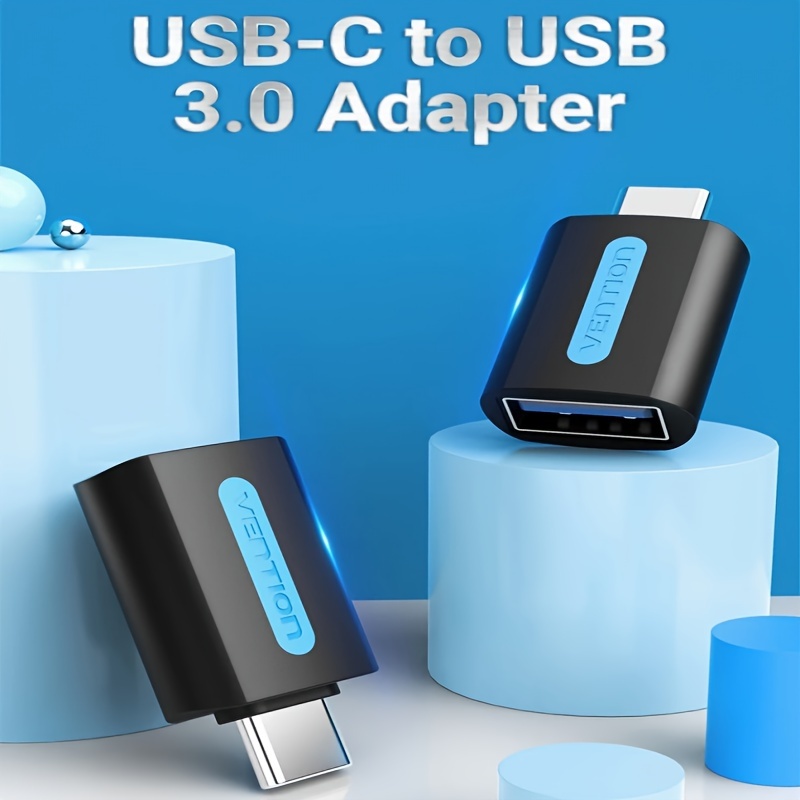 UGREEN Adaptador USB C a USB (paquete de 2), adaptador USB C macho a USB  3.0 hembra compatible con MacBook Pro 2021 MacBook Air 2022, iPad Pro 2021  y