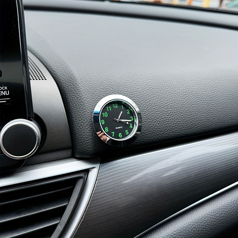 1pc Hochwertige Leuchtende Uhr Auto Mini quarzuhr - Temu Austria