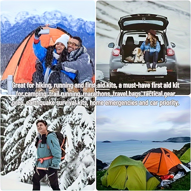 Emergency Disposable Tent Outdoor Lifesaving Blanket Survival