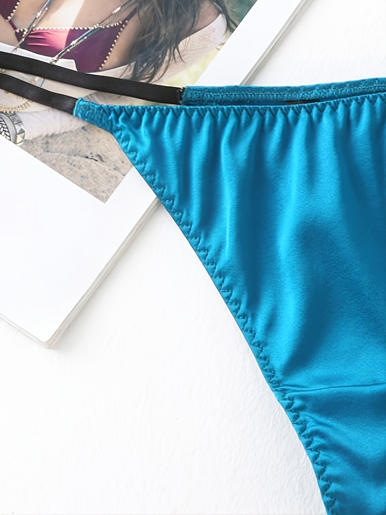 Women's Cute Print Ladies Panties Comfortable Sexy Thong - Temu Spain