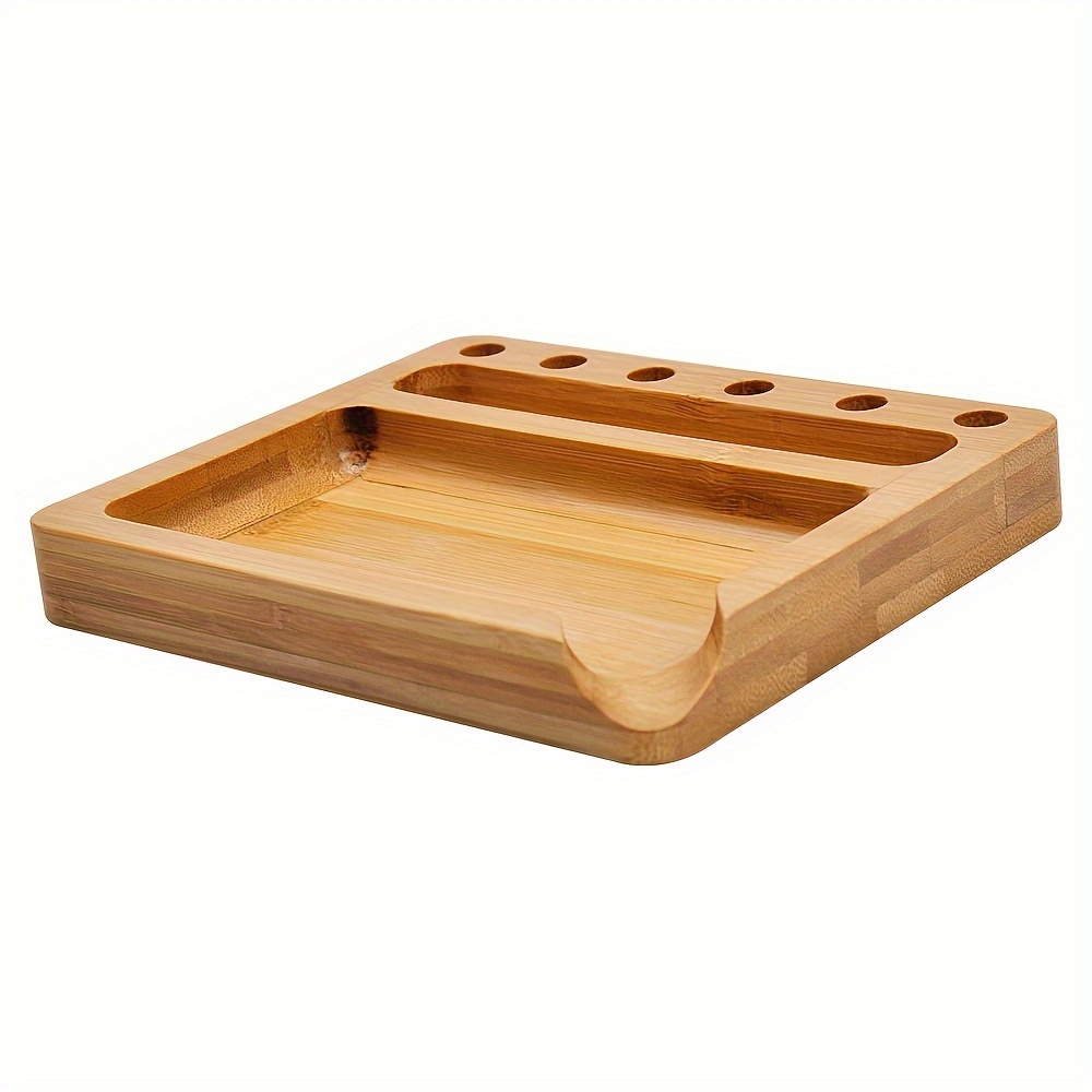 Wooden Rolling Tray Portable Wooden Tray Cigarette Rolling - Temu