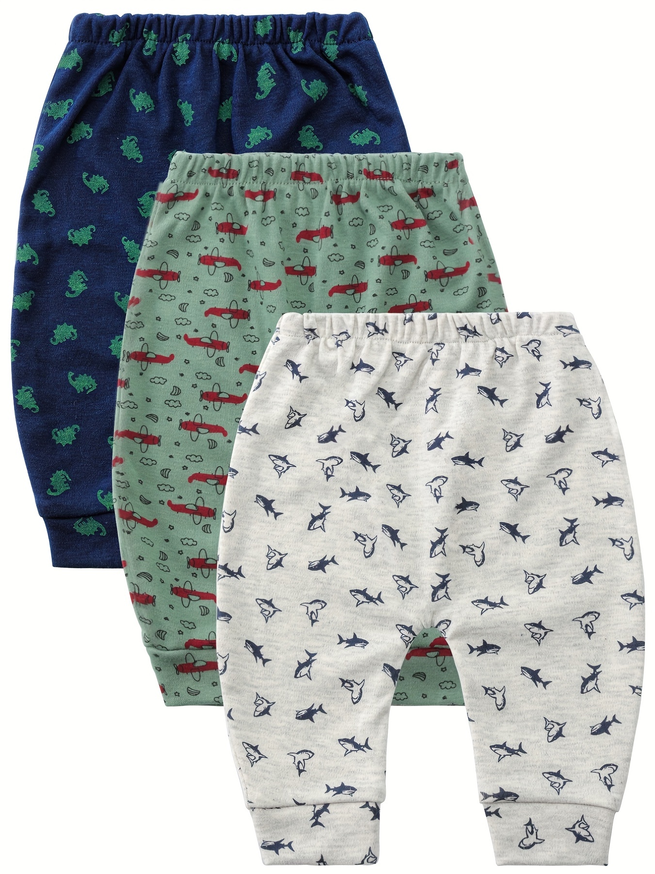 Carters 5 Pack Assorted Cotton Baby Boy Pants In Different Colors